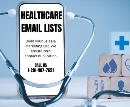 buy healthcare email list