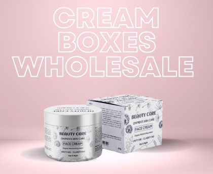 Cream Boxes Wholesale