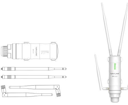 Wavlink Outdoor Extender Setup