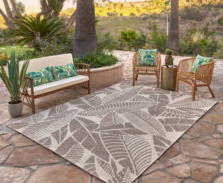 Space with Outdoor Rugs
